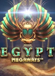 Egypt Megaways slot with golden scarab icon